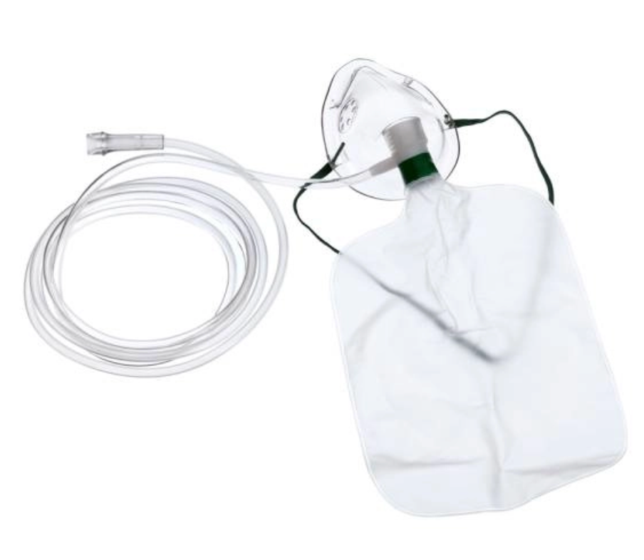 High Concentration Oxygen Non Rebreathe Mask - Adult