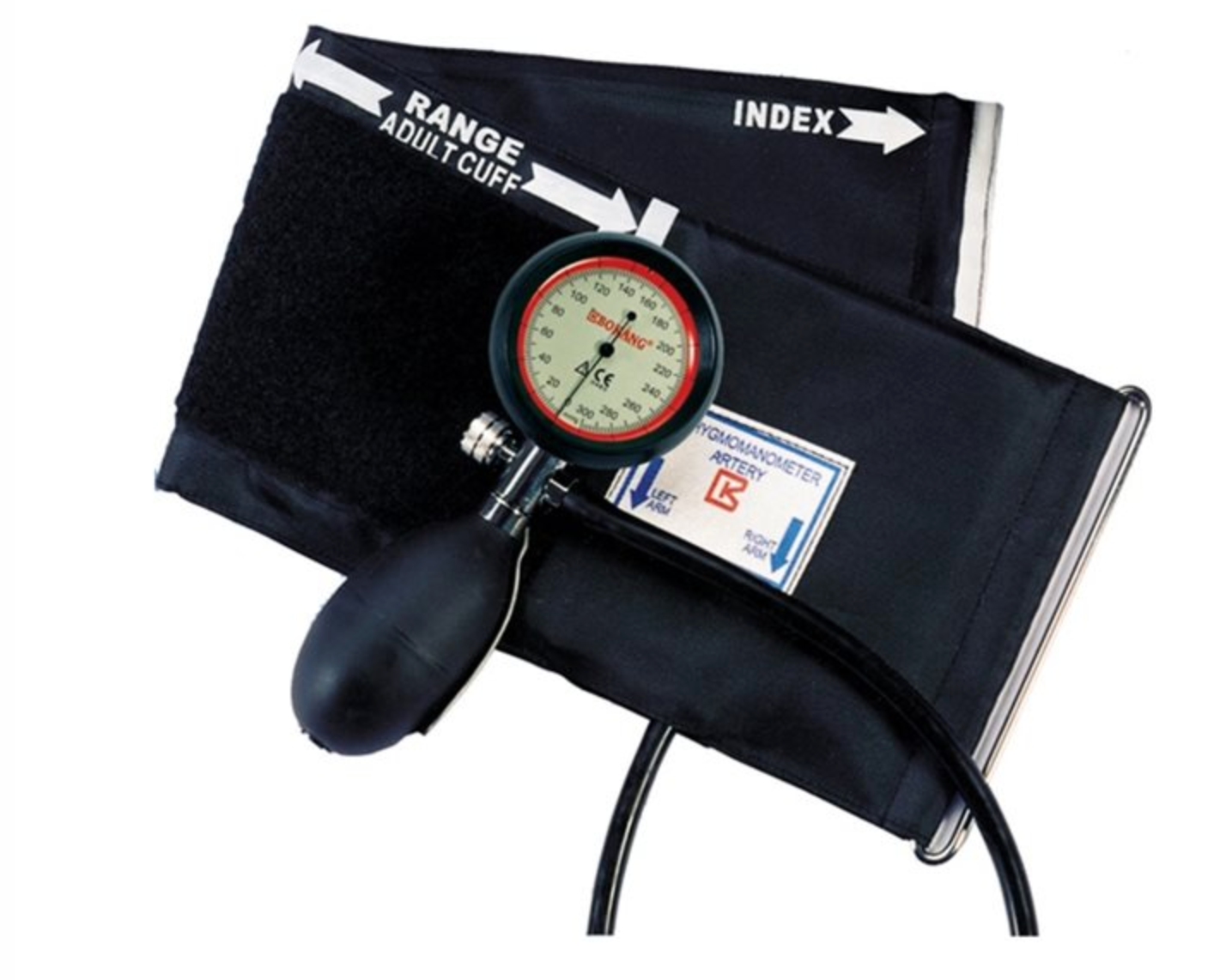 Aneroid Sphygmomanometer, Palm Model with Fluorescent Display