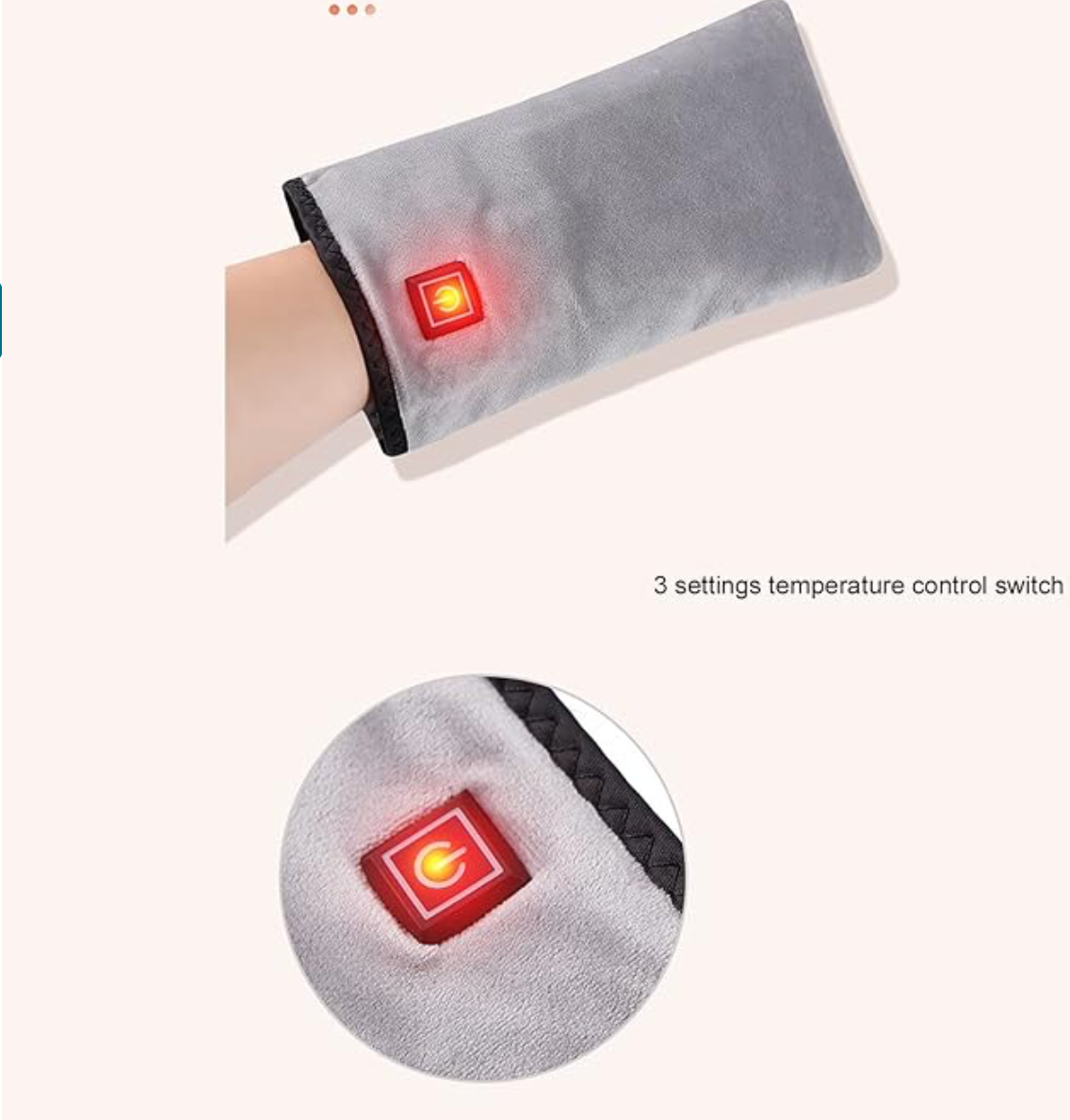 USB powered Heated Glove